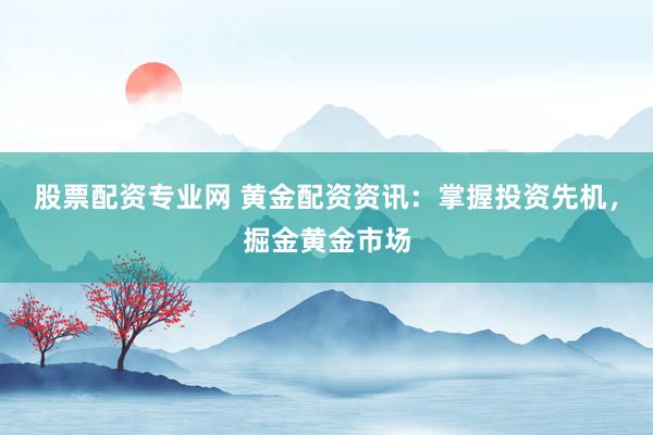 股票配资专业网 黄金配资资讯：掌握投资先机，掘金黄金市场
