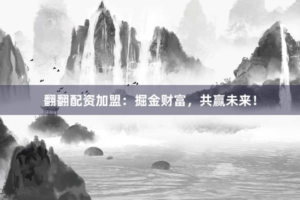 翻翻配资加盟：掘金财富，共赢未来！